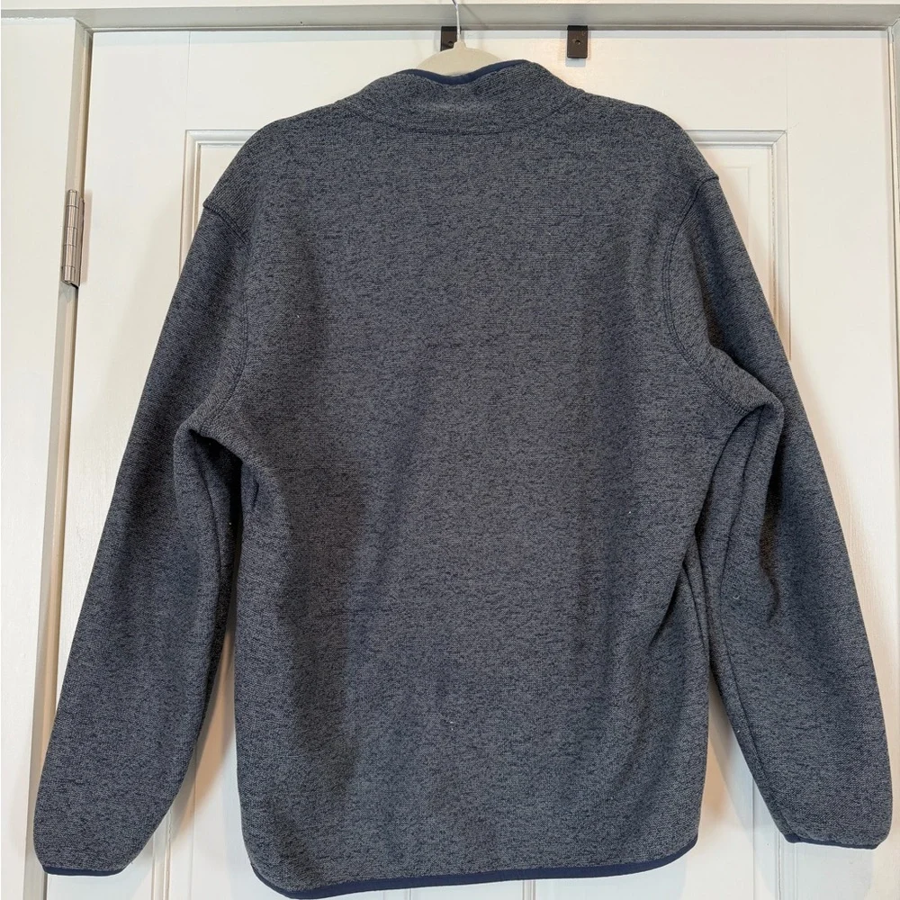 Eddie Bauer Charcoal and Navy Knit Sweater - Picture 4 of 4